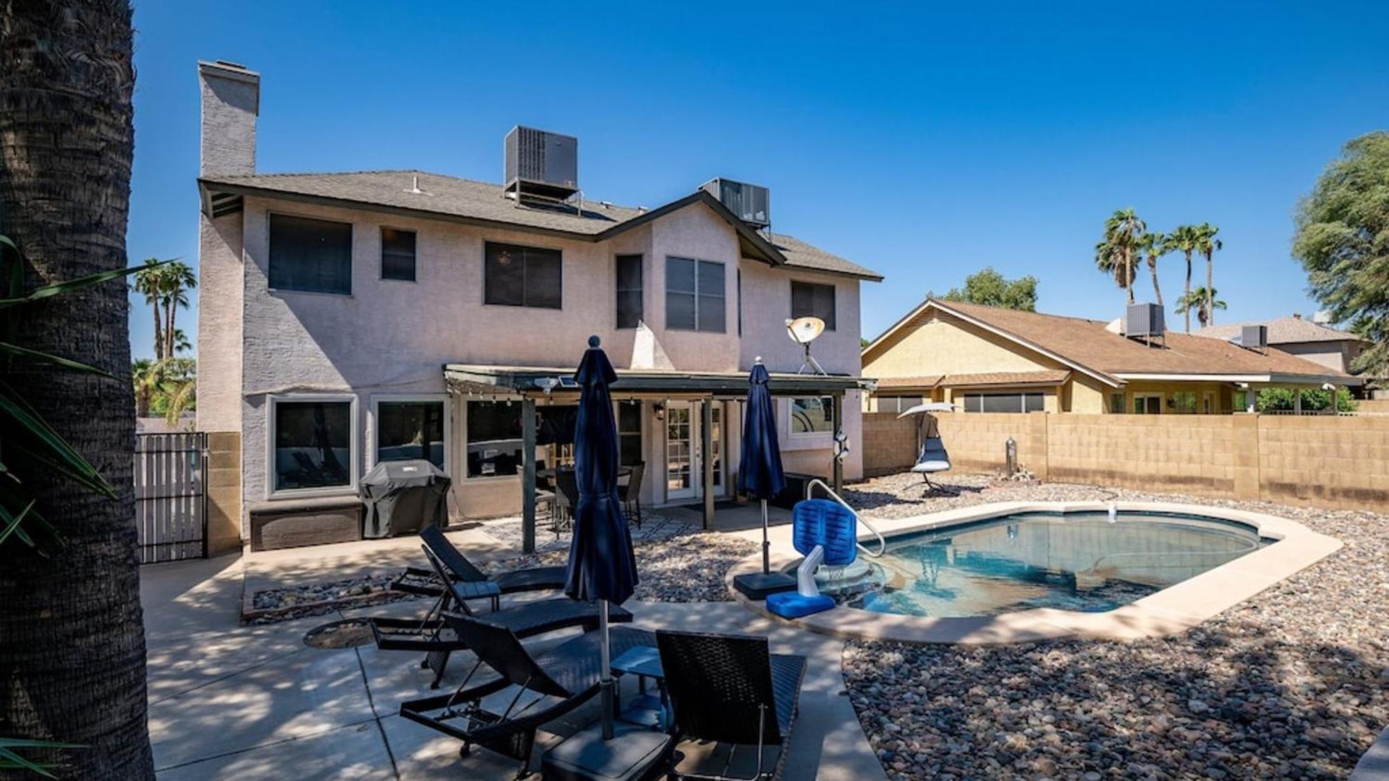 North 4 Bdrm Vacation Wpool Games Feriehus *